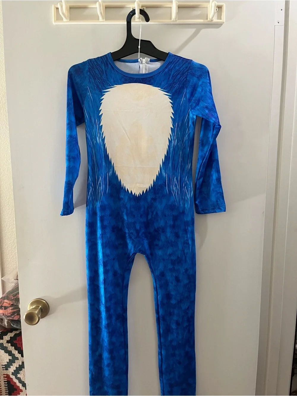 Blue Kids One-Piece Long Sleeve Unitard
